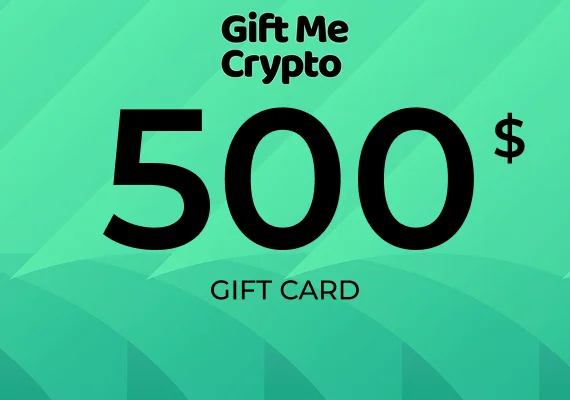 Gift Me Crypto Gift Card 500 NZD