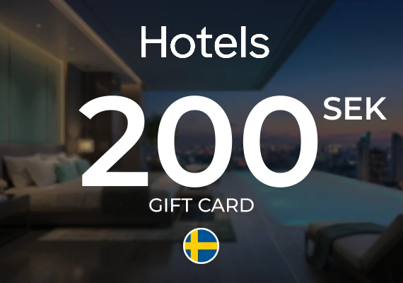 Hotels Online Gift Card 200 SEK