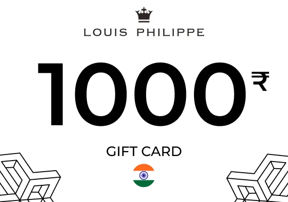 Louis Philippe India Gift Card 1000 INR