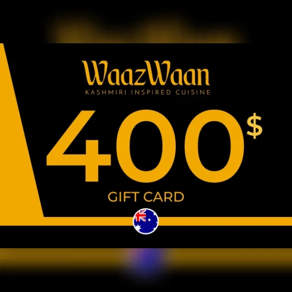 WaazWaan Gift Card 400 AUD Key - AUSTRALIA