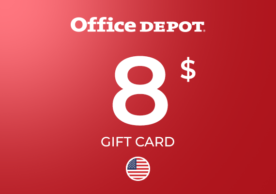 Office Depot Gift Card 8 USD