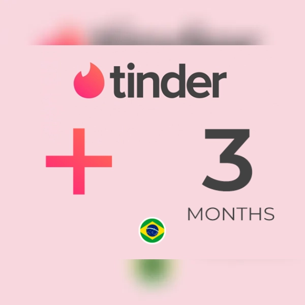 Tinder Plus - 3 Month Key - BRAZIL