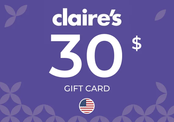 Claire's Gift Card 30 USD