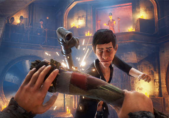 The game blends role-playing, survival, and roguelike elements in a first-person perspective. The game blends role-playing, survival, and roguelike elements in a first-person perspective.