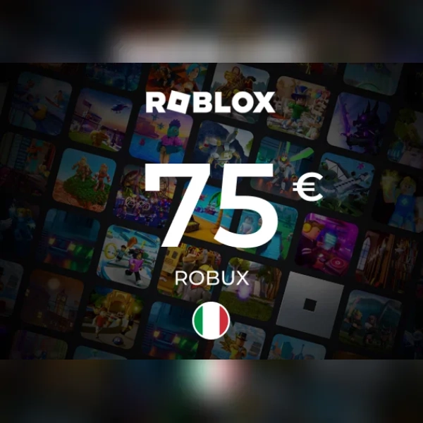 Roblox Card 75 Eur Key - Italy