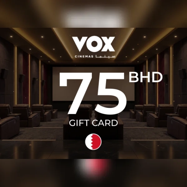 VOX Cinemas Gift Card 75 BHD Key - BAHRAIN