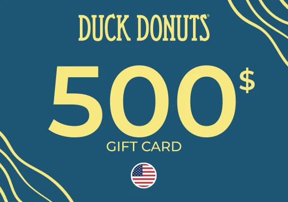 Duck Donuts Gift Card 500 USD