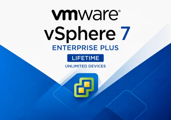 VMware vSphere 7 Enterprise Plus Lifetime Unlimited Devices  