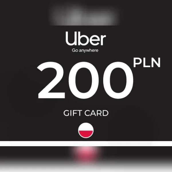 Uber Gift Card 200 PLN Key - POLAND