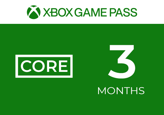 Xbox Game Pass Core 3 Months Xbox Game Pass Core 3 Months