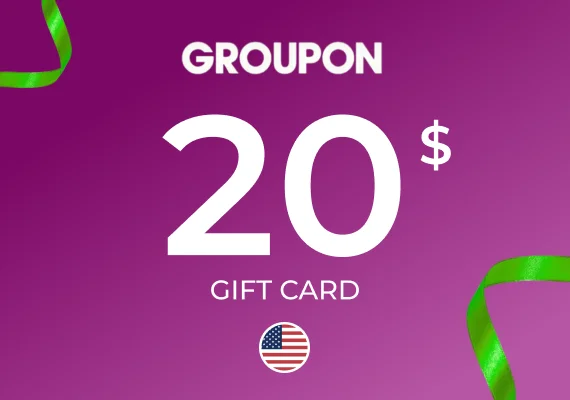 Groupon Gift Card 20 USD Key - UNITED STATES