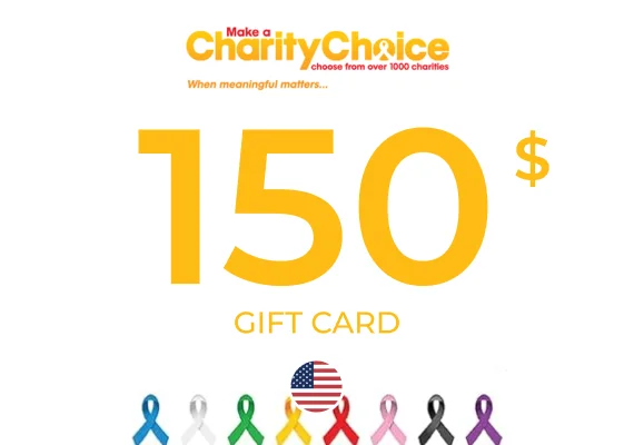 Charity Choice Gift Card 150 USD
