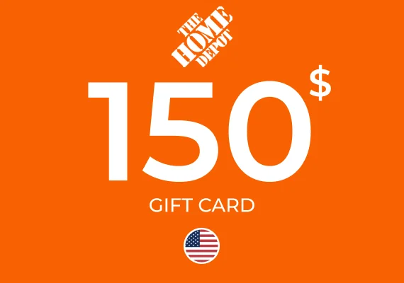 The Home Depot Gift Card 150 USD