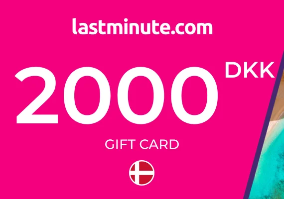lastminute.com Travel Gift Card 2000 DKK