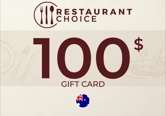 Restaurant Choice Gift Card 100 AUD