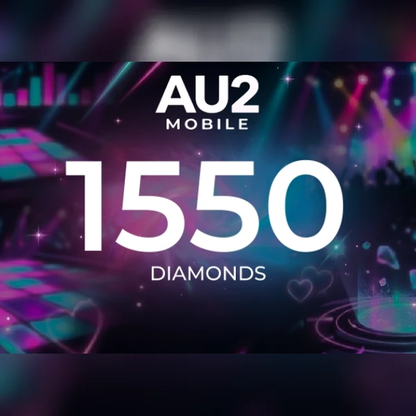 AU2 Mobile - 1550 Diamonds Direct Top-Up - GLOBAL
