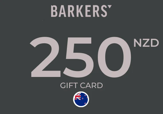 Barkers New Gift Card 250 NZD Key