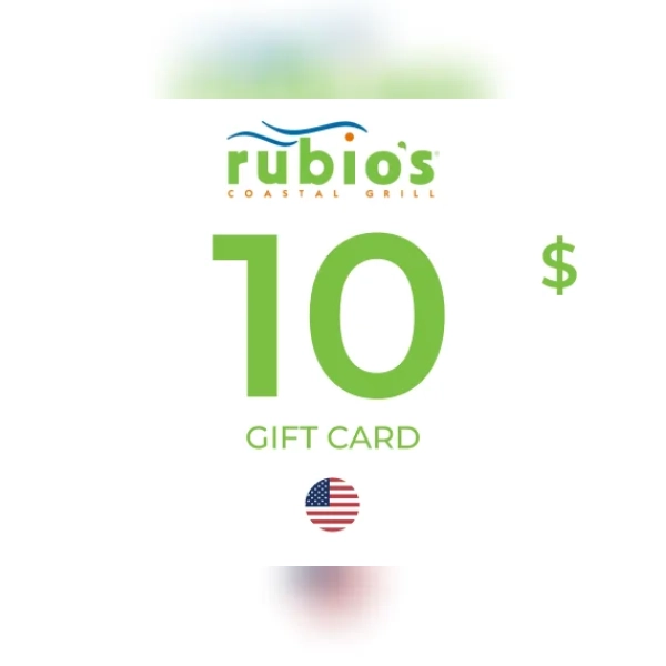 Rubio’s Coastal Grill Gift Card 10 USD Key - UNITED STATES