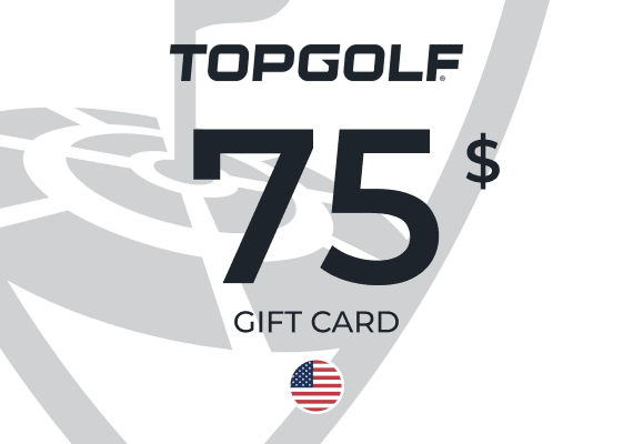 Topgolf Gift Card 75 USD
