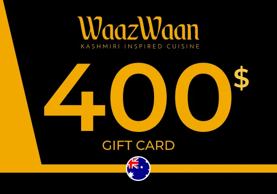 WaazWaan Gift Card 400 AUD