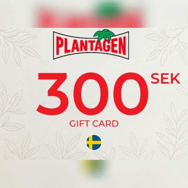 Plantagen Gift Card 300 SEK Key - SWEDEN