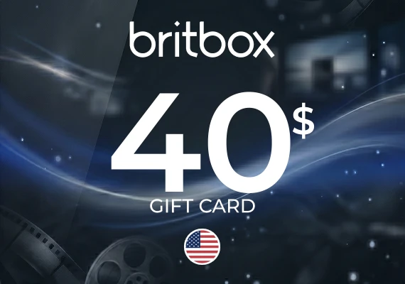 BritBox Gift Card 40 USD
