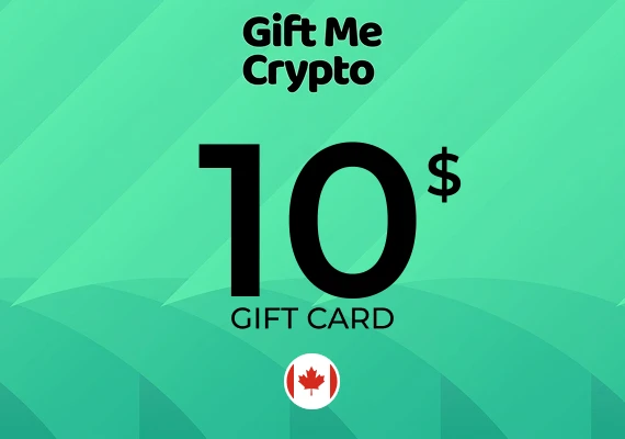 Gift Me Crypto Gift Card 10 CAD
