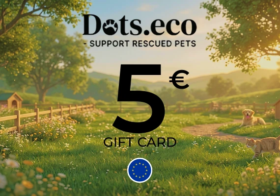 Dots.eco - Support Rescued Pets Gift Card 5 EUR
