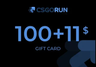 CSGOFAST Gift Card 100 + 11 USD