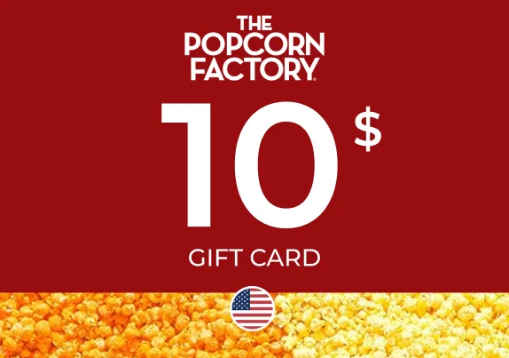 The Popcorn Factory Gift Card 10 USD