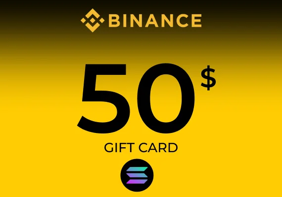Binance Gift Card (SOL) 50 USD