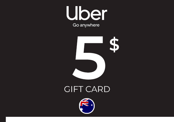 Uber Gift Card 5 AUD Uber Gift Card 5 AUD