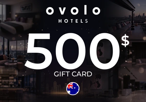 Ovolo Hotels Gift Card 500 AUD