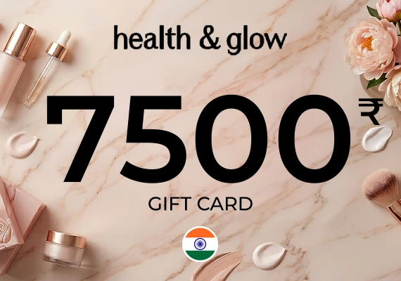 Health and Glow Gift Card 7500 INR