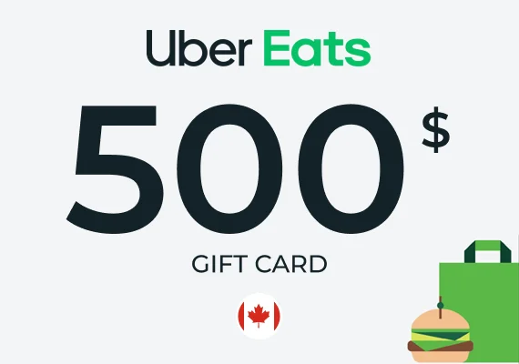 Uber Eats Gift Card 500 CAD