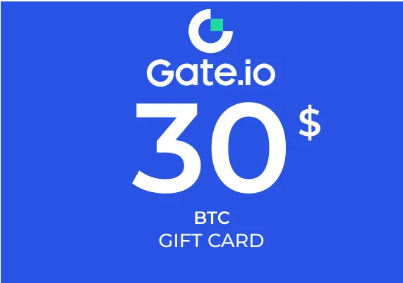 Gate.io Gift Card (BTC) 30 USD