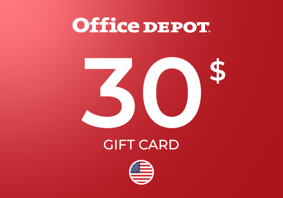 Office Depot Gift Card 30 USD