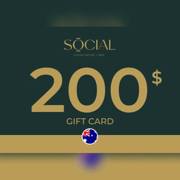 Social Eating House + Bar Gift Card 200 AUD Key - AUSTRALIA