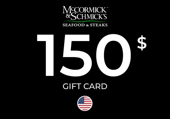 McCormick & Schmick's Gift Card 150 USD