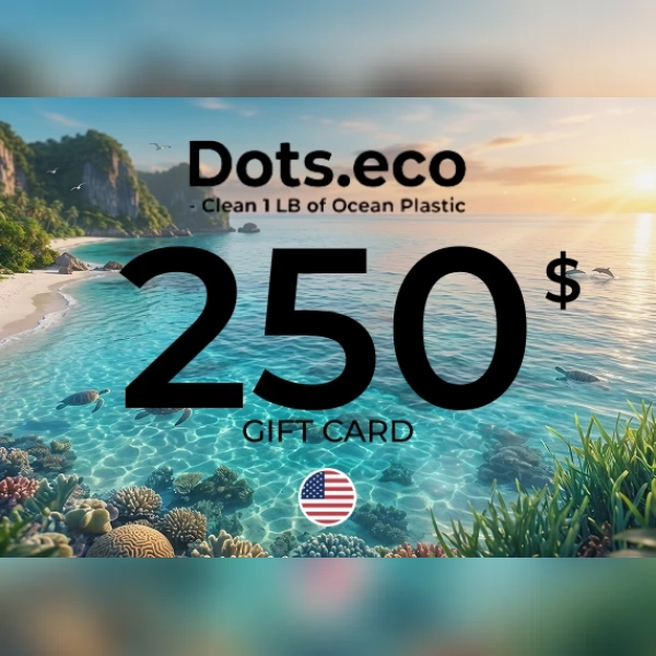 Dots.eco - Clean 1 LB of Ocean Plastic Gift Card 250 USD Key - UNITED STATES