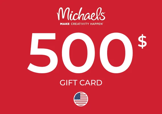 Michaels Gift Card 500 USD