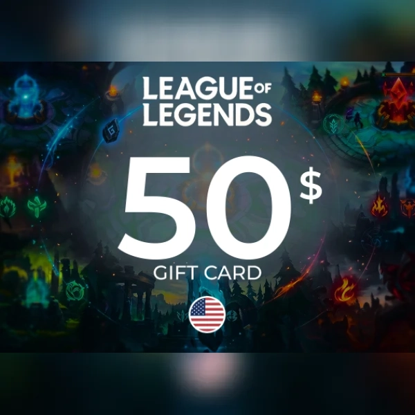 League of Legends Gift Card 50 USD Key - UNITED STATES