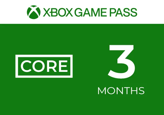 Xbox Game Pass Core 1 Month ACCOUNT Xbox Game Pass Core 1 Month ACCOUNT