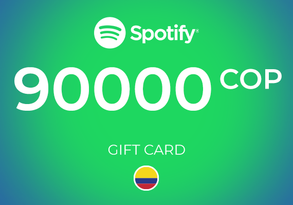 Spotify Gift Card 90000 COP Spotify Gift Card 90000 COP