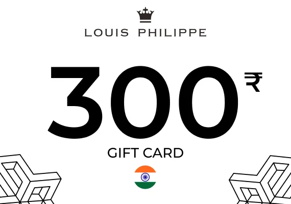 Louis Philippe India Gift Card 300 INR
