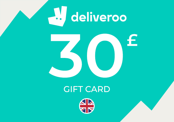Deliveroo Gift Card 30 GBP Deliveroo Gift Card 30 GBP