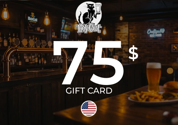 Hopcat Gift Card 75 USD