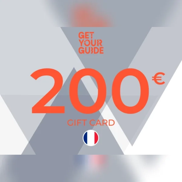 GetYourGuide Gift Card 200 EUR Key - FRANCE