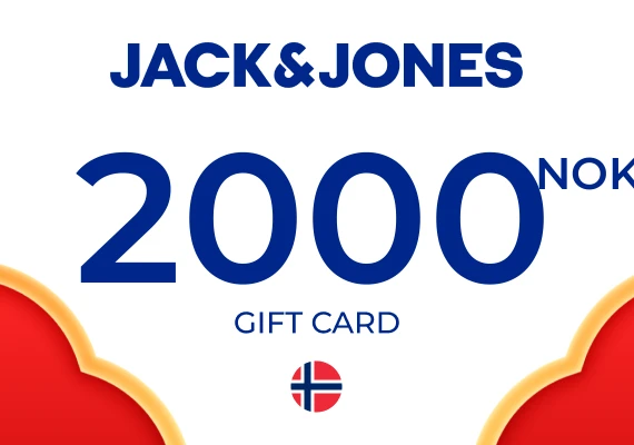 JACK & JONES Gift Card 2000 NOK