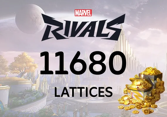 Marvel Rivals - 11680 Lattices Direct Top-Up - GLOBAL